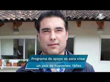 Eduardo Yáñez harto de que 4T regale el dinero a "huevones"