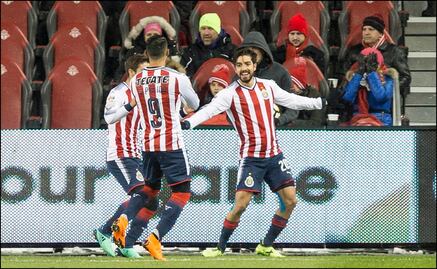 Chivas vence a Toronto en la final de ida de la Concachampions