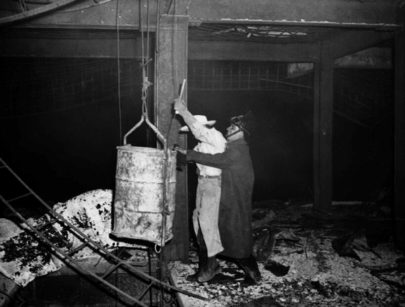 En 1953, los bomberos no estaban preparados para sofocar el incendio de la Torre Latinoamericana