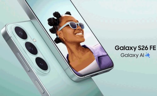 Samsung Galaxy S26 FE llega con mejores cámaras y funciones inteligentes