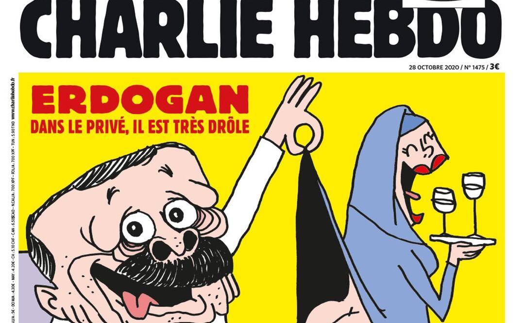 Portada de Charlie Hebdo con Erdoga, presidente de Turquía. Imagen: Charlie Hebdo