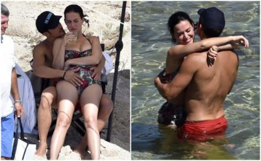 Captan en plena pasión a Katy Perry y Orlando Bloom