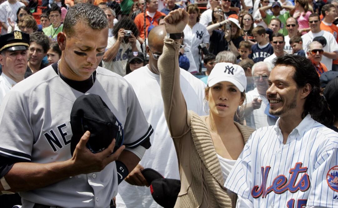 Cuando Jennifer Lopez conoció a Alex Rodríguez. Foto: Archivo Reuters 