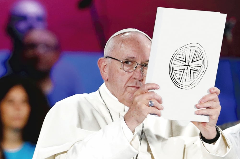El papa Francisco, durante un encuentro con jóvenes italianos en el antiguo Circo Massimo en Roma, Italia, el pasado 11 de agosto. Foto: ARCHIVO. REUTERS