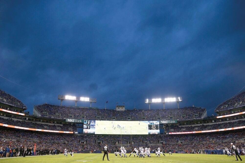 Los Ravens luchan por uno de los wild cards en la AFC (PATRICK SMITH. AFP)