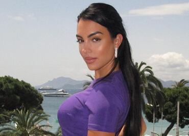 Georgina Rodríguez entrena con estilo, en hot pants y top verde