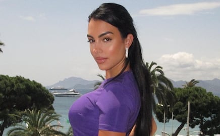 Georgina Rodríguez entrena con estilo, en hot pants y top verde