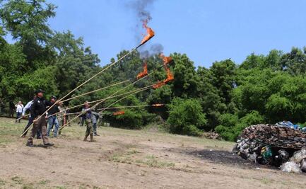 Marina incinera 2.9 toneladas de narcóticos en Chiapas; FGR y GN estuvieron presentes en la destrucción