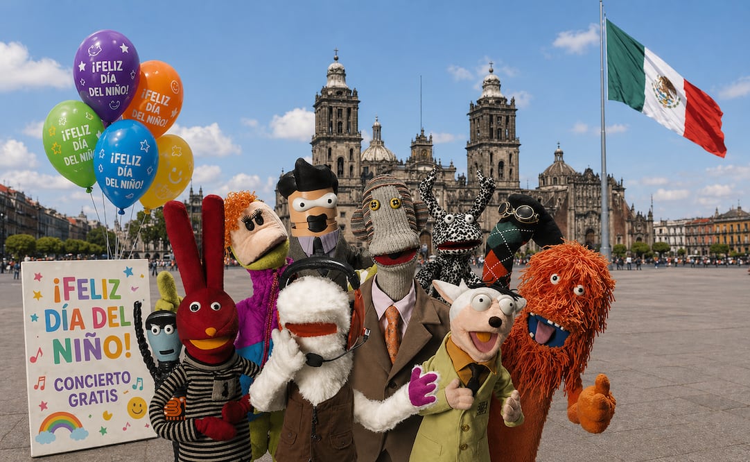 Concierto de 31 Minutos en el Zócalo. Foto: Especial