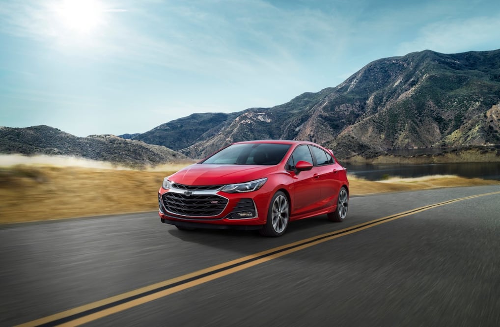 Chevrolet Cruze recibe 5 estrellas en seguridad 