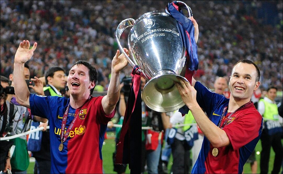 Lionel Messi dedica emotivo mensaje a Andrés Iniesta por su retiro - Foto: AP