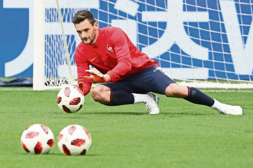 Un auténtico duelo de porteros se verá hoy con Hugo Lloris (foto) y Thibaut Courtois, de Bélgica (CHRISTOPHE SIMON. AFP)