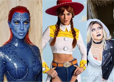 Las Kardashian se robaron el Halloween con sus disfraces: Kendall sorprendió con su versión sexy de Jesse, la vaquerita