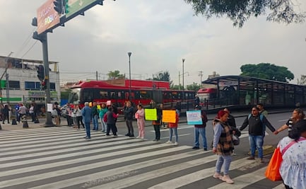Bloquean vialidad en la alcaldía Venustiano Carranza; manifiestan su inconformidad por cierre de estancia infantil