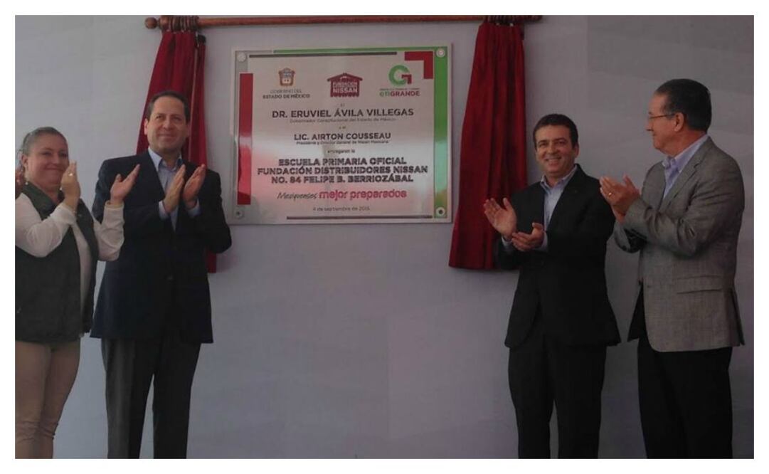 ANDANAC dona escuela primaria en Coacalco 