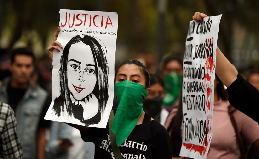 Women march in Mexico City, on February 14, 2020, during a protest against gender violence - Photo: Alfredo Estrella/AFP