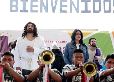 Todo listo para la Pasión de Cristo en Iztapalapa