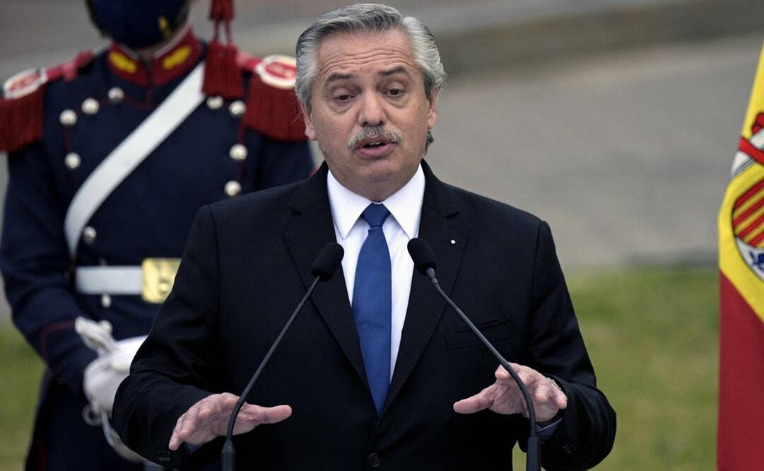 Alberto Fernández, presidente de Argentina. Foto: AFP 