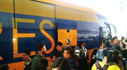 Caótica llegada de Tigres a la Ciudad de México