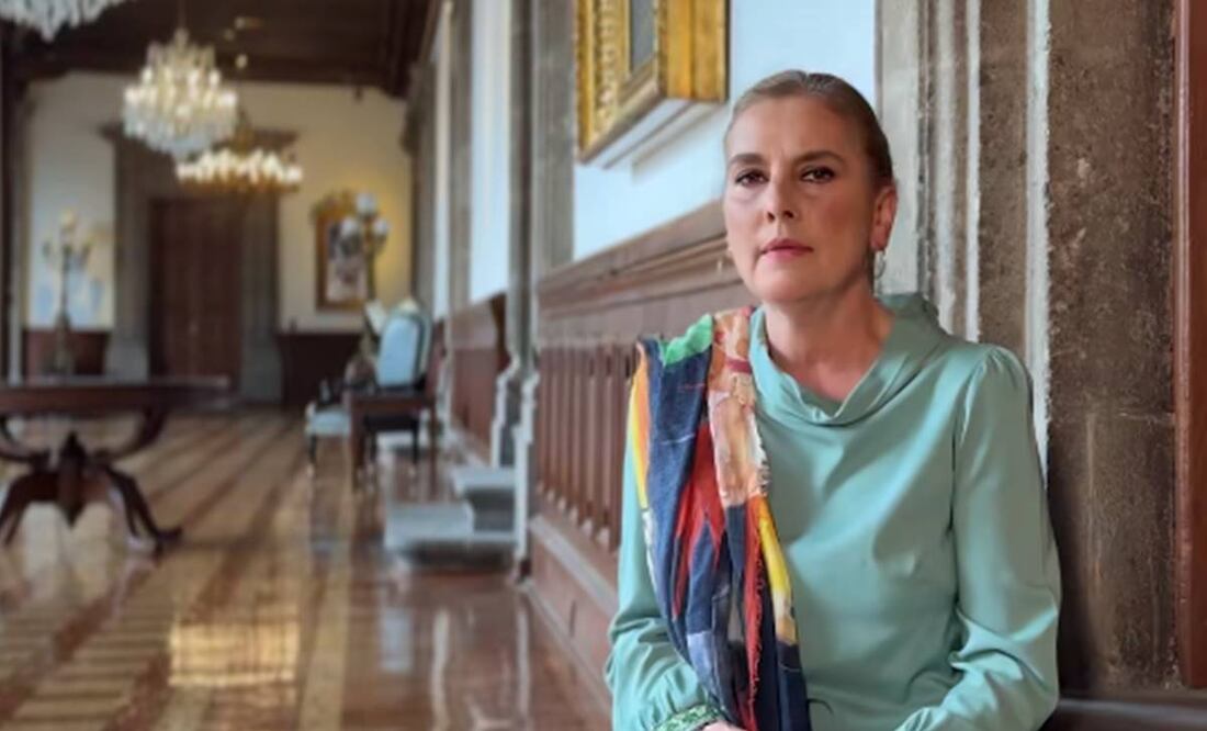 Beatriz Gutiérrez Müller invitó por medio e redes sociales a la presentación de su libro "Feminismo silencioso". Foto: Captura de video