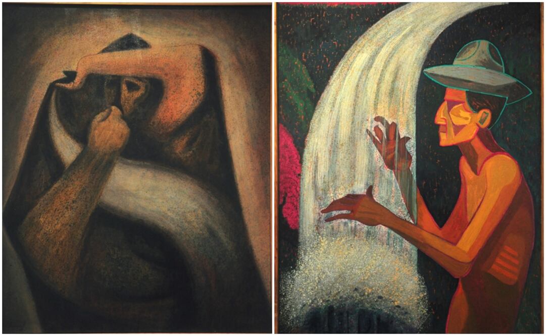 "Los colores de la memoria" reúne piezas artísticas realizadas por René Villanueva, cofundador del grupo Los Folkloristas. Foto: Jorge Vargas / Secretaría de Cultura