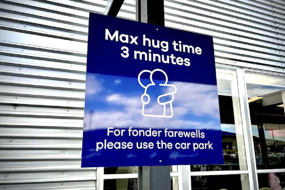 Un aeropuerto de Nueva Zelanda tomó medidas para evitar los embotellamientos. FOTO: DUNEDIN AIRPORT