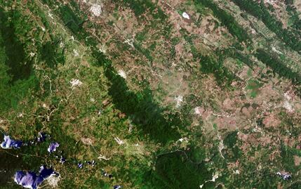 Estudian los bosques de Chiapas desde el espacio 
