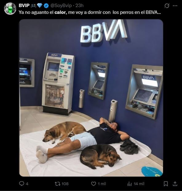 Así reaccionaron los internautas a las altas temperaturas. Foto: redes sociales