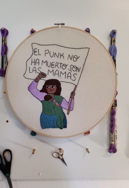 “¿Y si yo lo encuentro qué?”: La historia detrás del bordado sobre madres buscadoras que se volvió viral