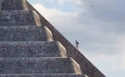 Equinoccio de Primavera 2025: Cientos de turistas acuden a Chichén Itzá en Yucatán; dos turistas burlan seguridad y suben a pirámide