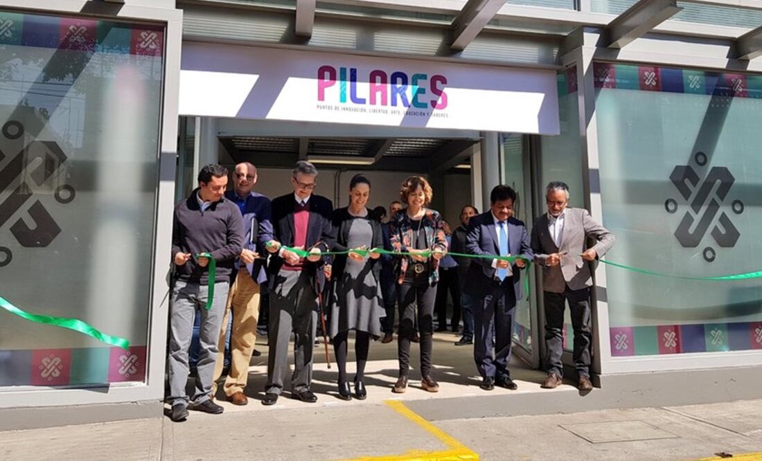 La jefa de gobierno, Claudia Sheinbaum, inaugura el PILARES "Richard Wagner", en la alcaldía de Gustavo A. Madero. (Fotografía: Especial)