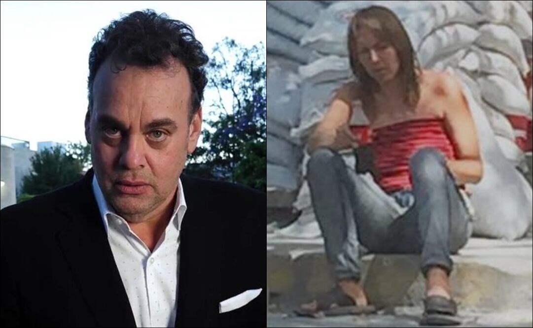 David Faitelson criticó la situación que atraviesa Elena Gouliakova, expatinadora rusa que vive en las calles de México / FOTO: ESPECIAL