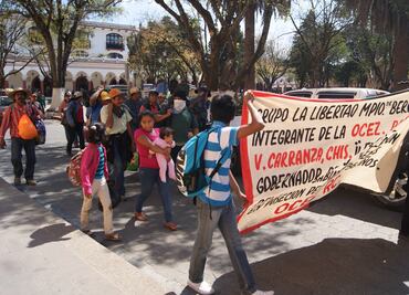 Campesinos piden reubicar a familias desplazadas en Chiapas