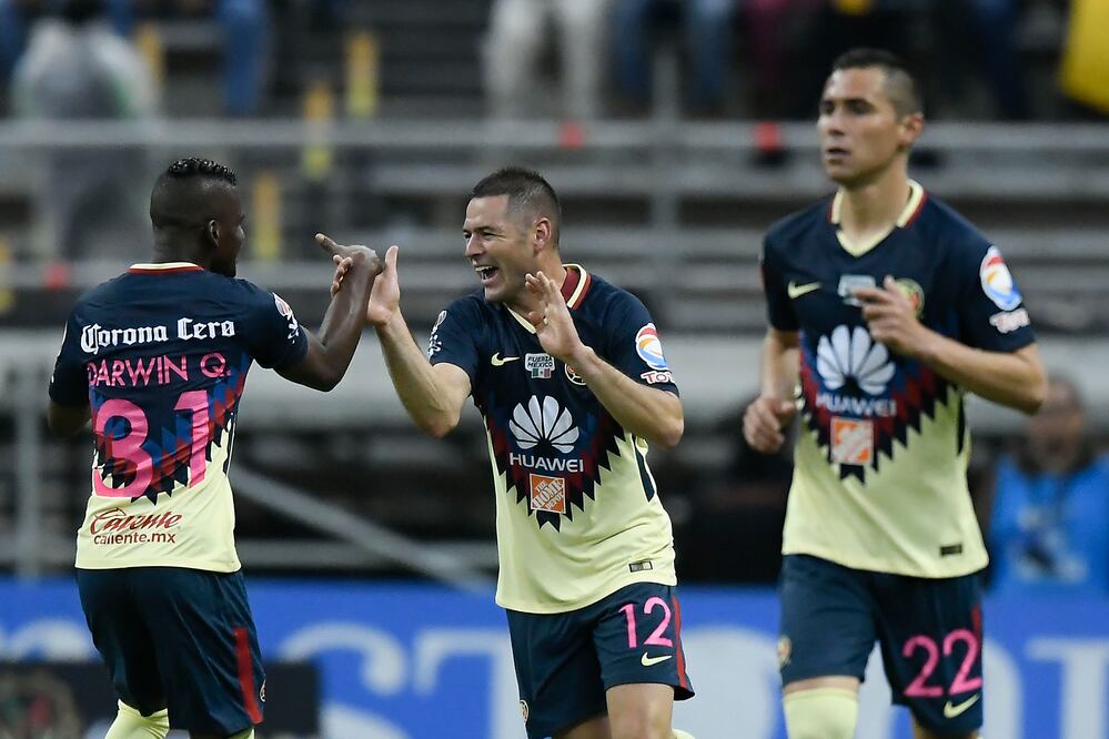 Imago7. Pablo Aguilar en festejo de gol durante el partido de Octavos de Final de Copa MX