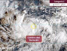"Narda" se intensifica a huracán categoría dos; pronostican lluvias en Jalisco, Colima y Michoacán