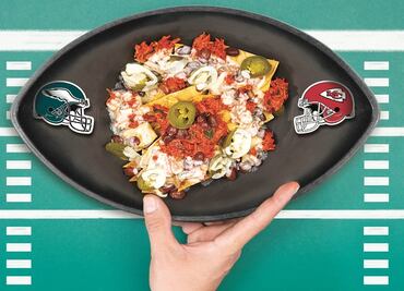 Dale un giro a los clásicos nachos con un chilli de marlin