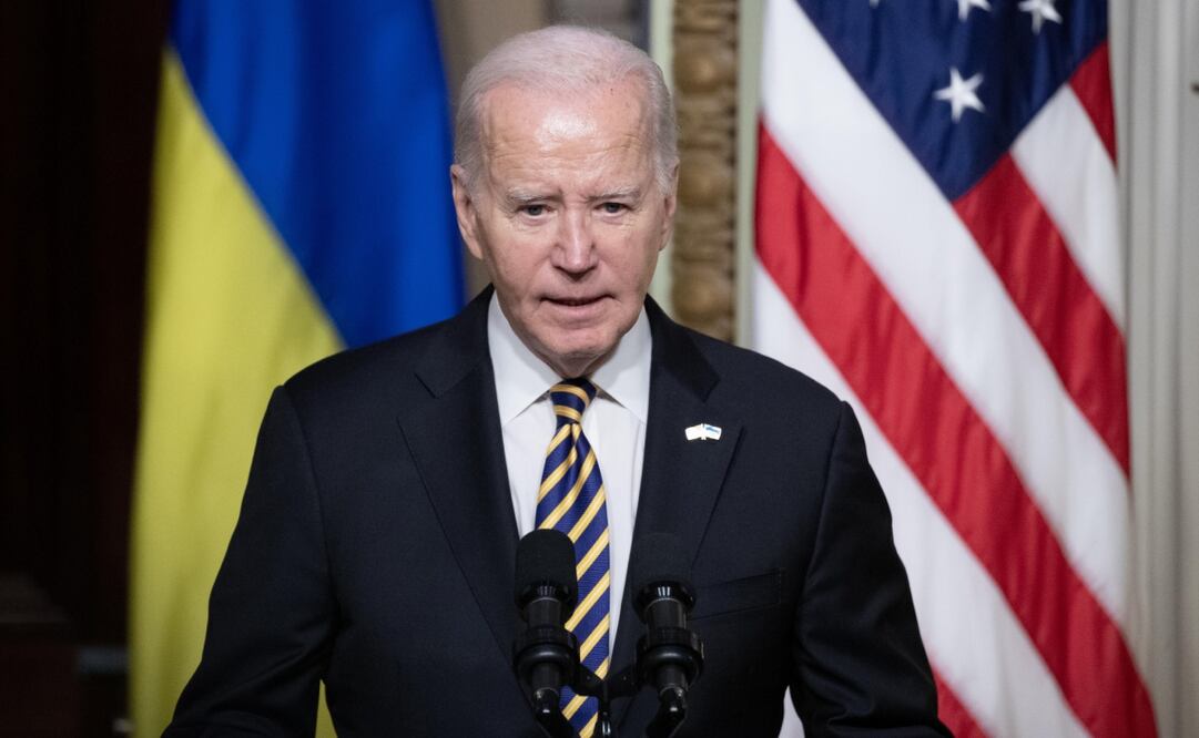 "Han muerto civiles en Gaza como consecuencia de esas bombas [estadounidenses] y de otras formas de atacar centros de población", señaló Biden. Foto: EFE
