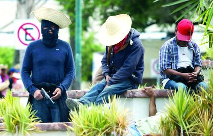 "Hasta que nos den a los que nos hacen daño, nos iremos"
