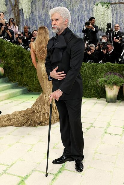 Bad Bunny en la Met Gala 2026. Foto: AFP
