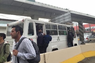 Operarios, mayor falla en transporte