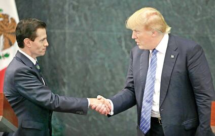 Reprueban postura indefinida de EPN ante visita de Trump
