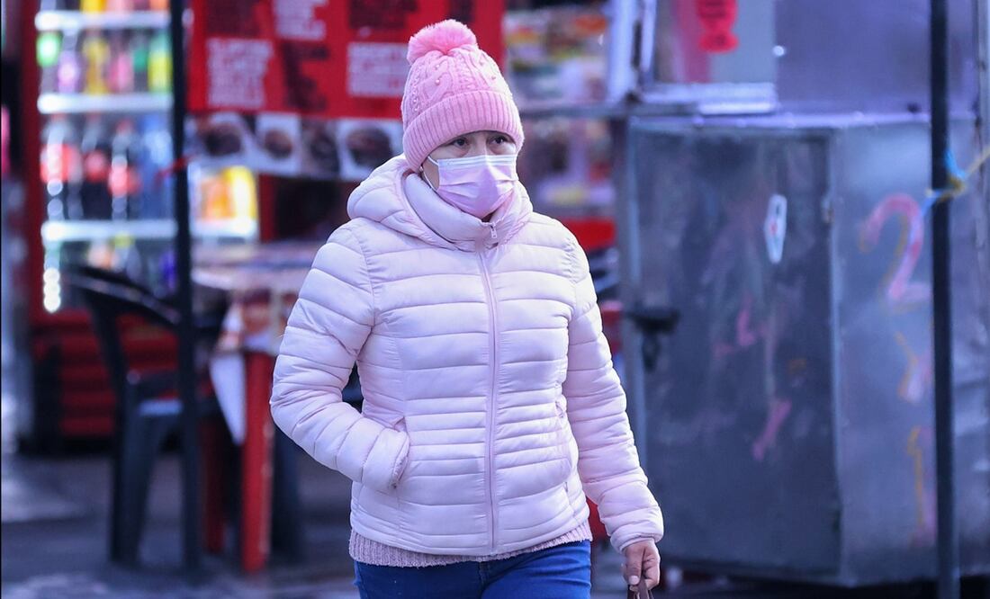 Frío en la Ciudad de México. Foto: Fernanda Rojas/EL UNIVERSAL