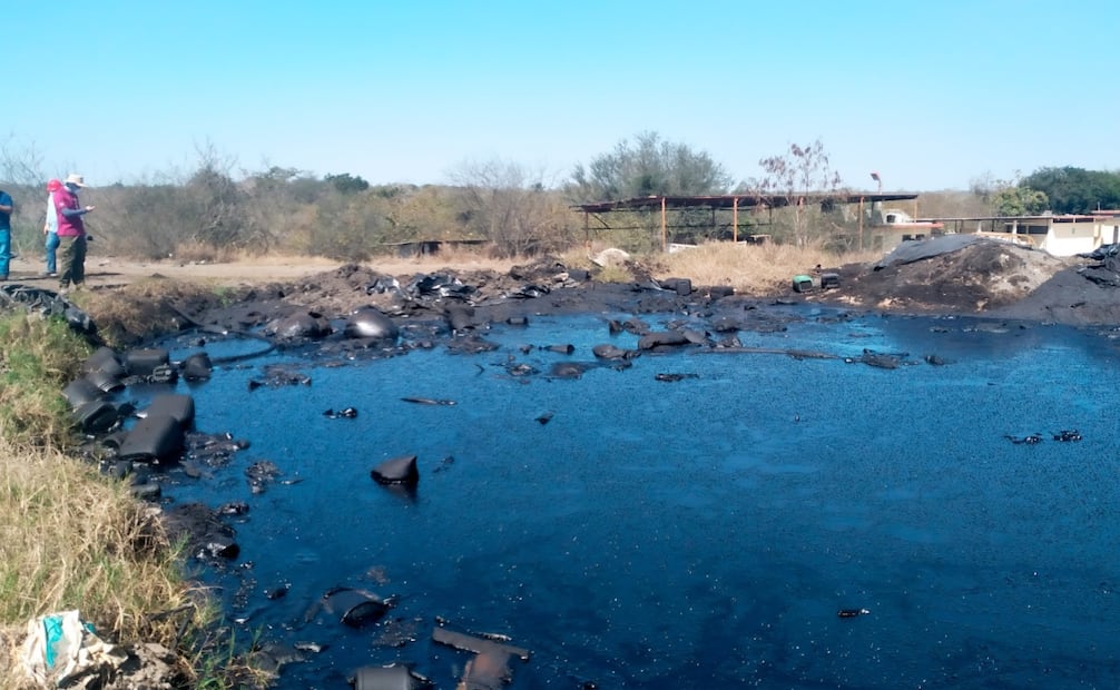 Centro Ébano para el Tratamiento y Confinamiento de Residuos de Manejo Especial, ubicado en el municipio de Ébano, San Luis Potosí. Foto: Profepa