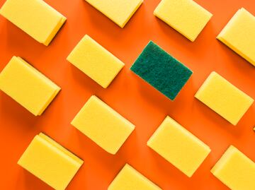 Para qué sirve cortar las esquinas del estropajo para lavar trastes