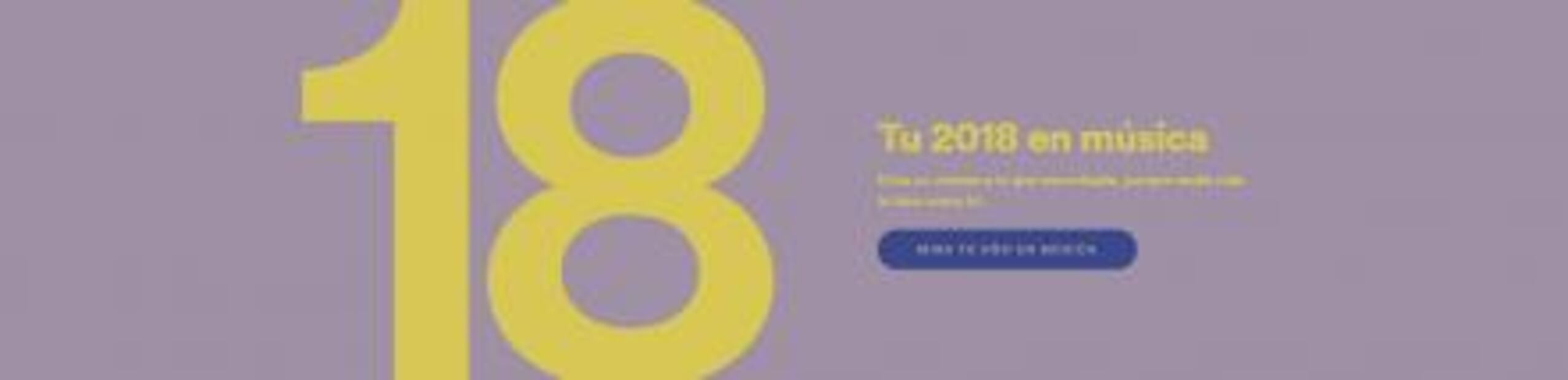 Spotify crea playlist con tus canciones más escuchadas del 2018