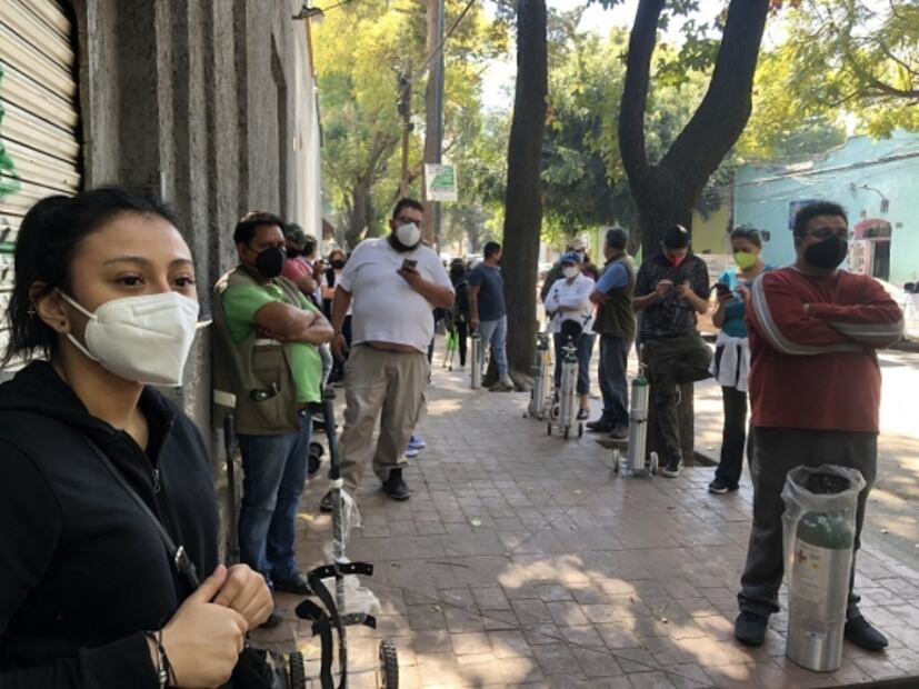 Las muertes Covid en casa y la hambruna de oxígeno…