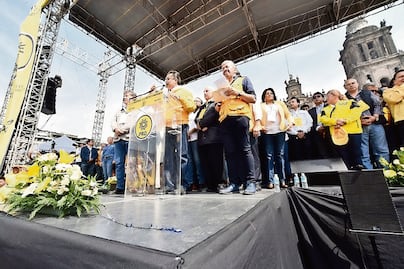 Crónica. Mitin de “unidad” termina a golpes en medio de la basura