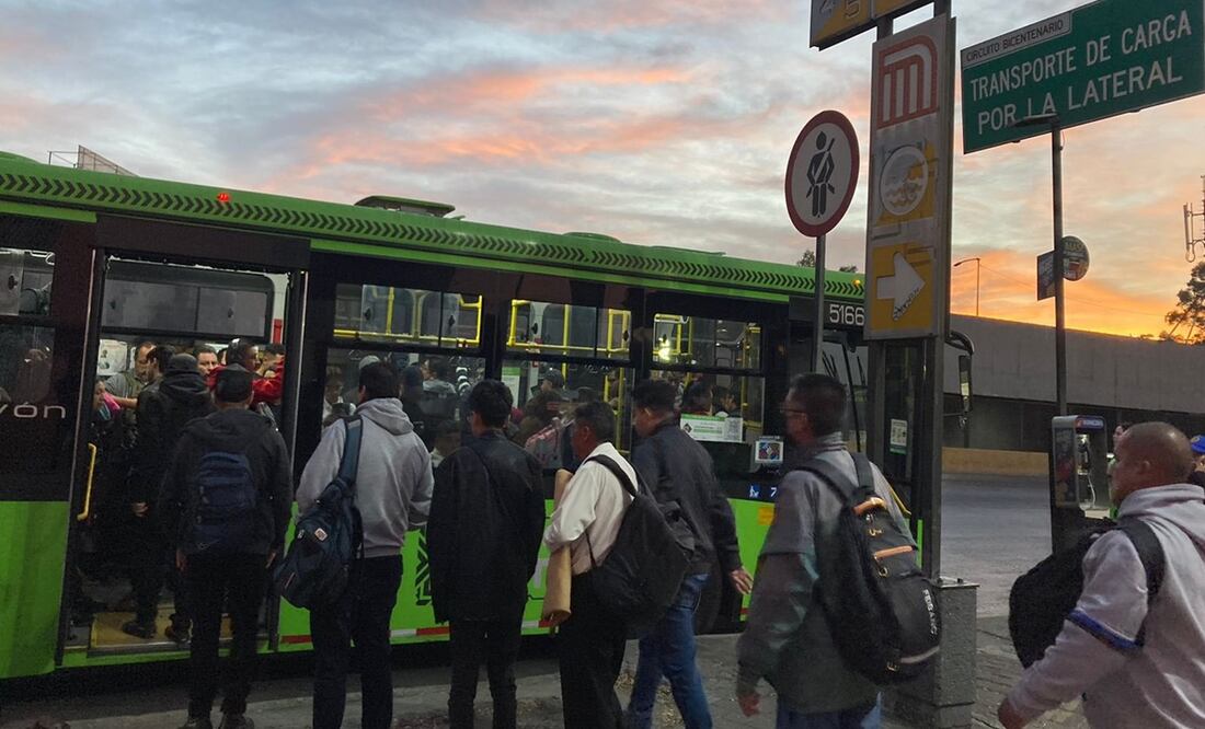 Apoyo de unidades RTP. Foto: Andrés Lajous, Secretario de Movilidad de la Ciudad de México