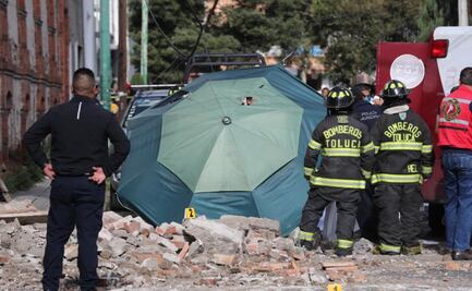 Muere un hombre al caerle una barda encima en Toluca 
