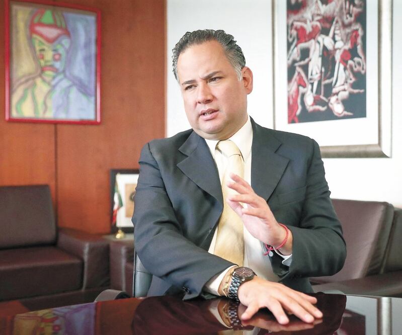 Santiago Nieto, titular de la UIF, señala que si aparece información relevante se sigue la pista. Archivo EL UNIVERSAL